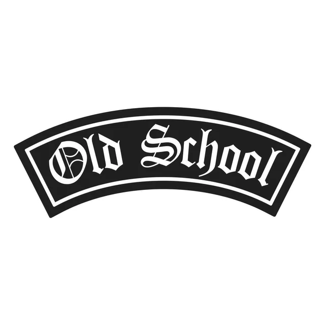 Brotherhood Rocker Patch AUFKLEBER WETTERFEST OLD School Patch Biker Label Brotherhood MC Rocker ...
