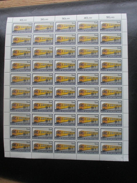 Berlin Nr. 384 FN 2 im kompletten Bogen postfrisch