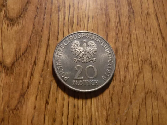 Poland 20 Zlotych 1978 Coin (18)