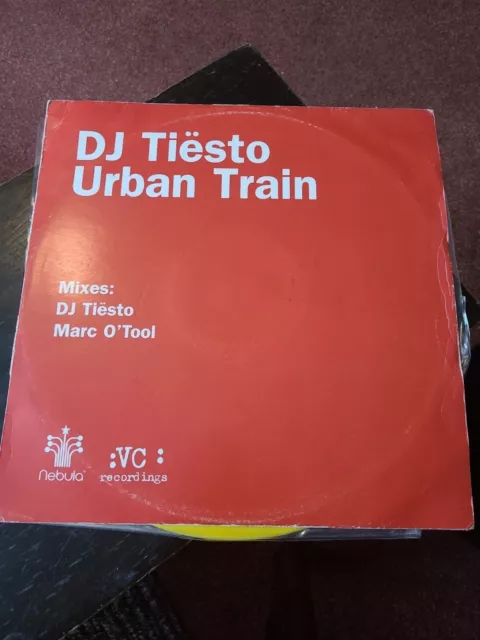 DJ Tiesto - (Sub)Urban Train - 12" VG/VG+ Marc O'Tool - VG/VG+