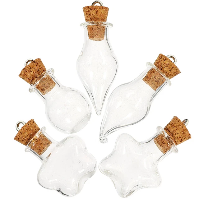 Accesorios de Natividad pequeñas botellas de deseos botella a la deriva hogar