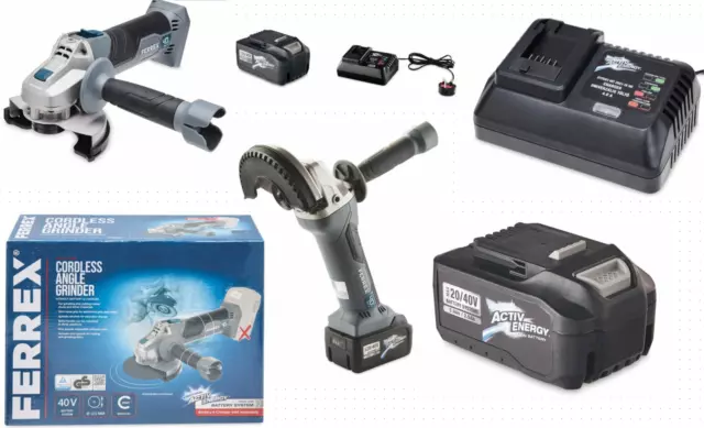 Ferrex cordless angle grinder hotsell