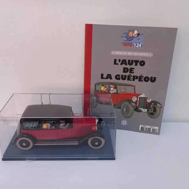 Hachette - Collection Tintin - Voiture 1/24 Le Camion Rouge - Fascicule Inclus - Neuf