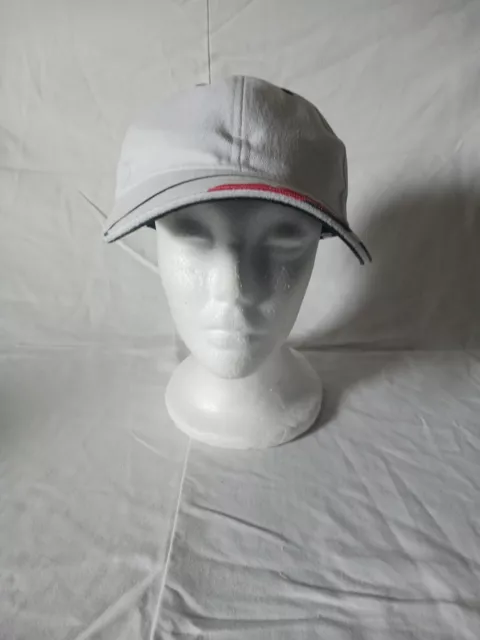 Official Formula 1 Hat White Adjustable Strapback Racetrack Design F1 Cap EUC