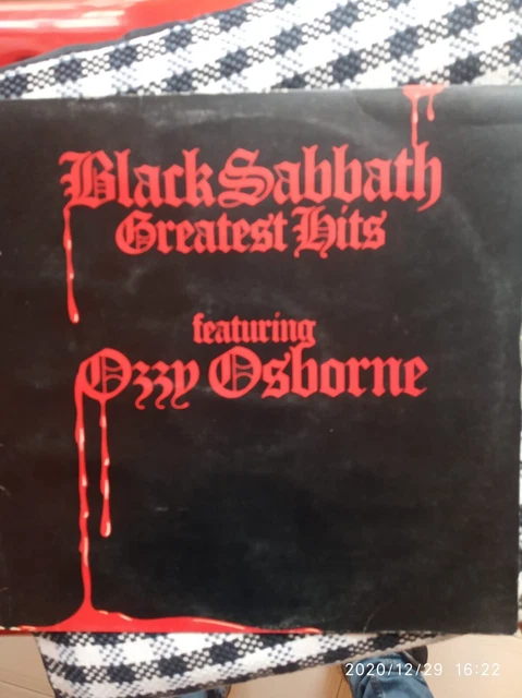 BLACK SABBATH GREATEST Hits Featuring Ozzy Osbourne LP 33 GIRI EUR 75 ...