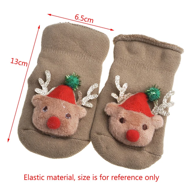 Pantofole antiscivolo bambini bambina ragazzi bambini bambini 0-12 mesi 3
