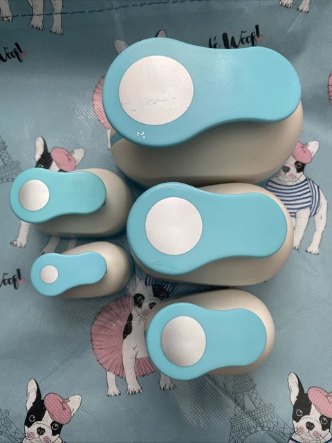 5 piezas perforador de agujeros artesanal BearBoss, perforador de papel de álbum de recortes hecho a mano, diferente de