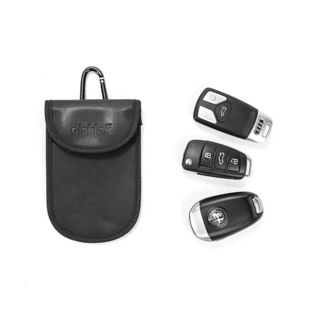 Disklok 14cm Faraday Car Key Signal Block RFID Keyless Anti-Theft Pouch Wallet