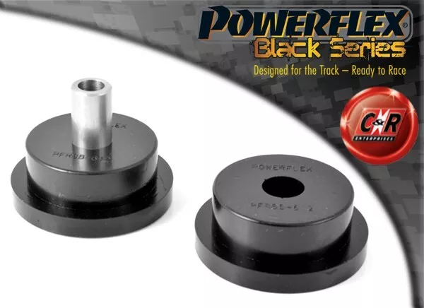 Powerflex Black Up EngMnt Large Round Bush Ptrol For Volvo S60 00on PFF88-612BLK