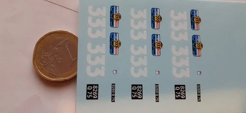 Autocollants Décalcomanies Tour De France N°205 - Échelle 1/43, Pour Modélisme, Occasion