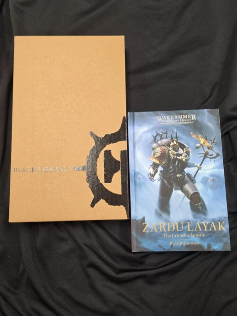 BLACK LIBRARY ZARDU Layak The Crimson Apostle Special Edition