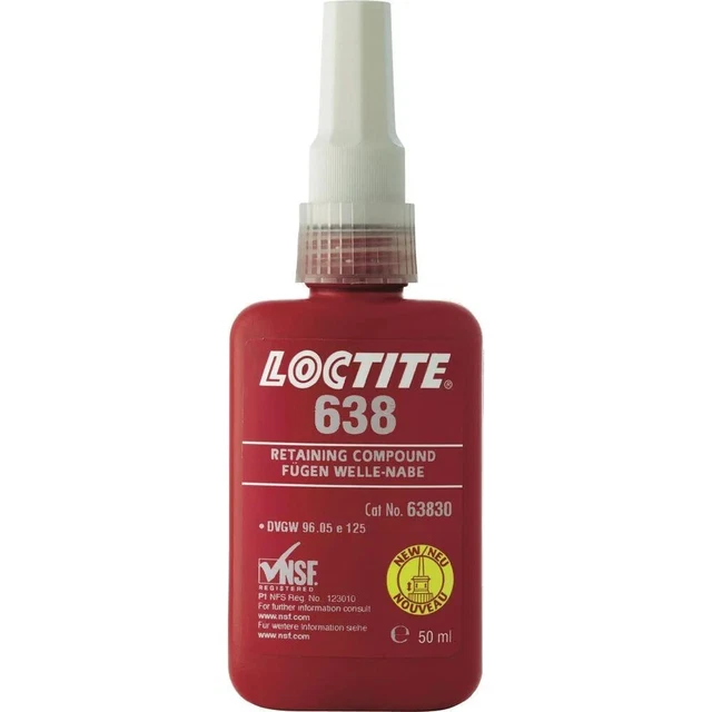 ONE DAY Loctite 638 Colla contenitore adesivo metallo composto