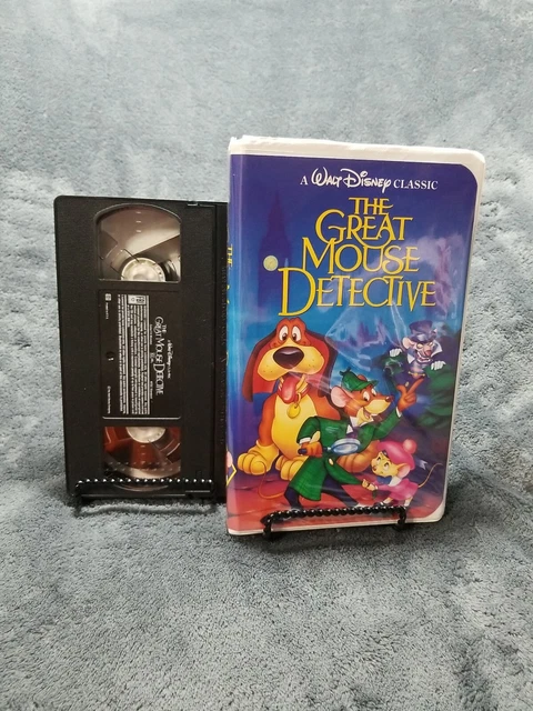 WALT DISNEY'S THE Great Mouse Detective VHS Black Diamond Limited ...
