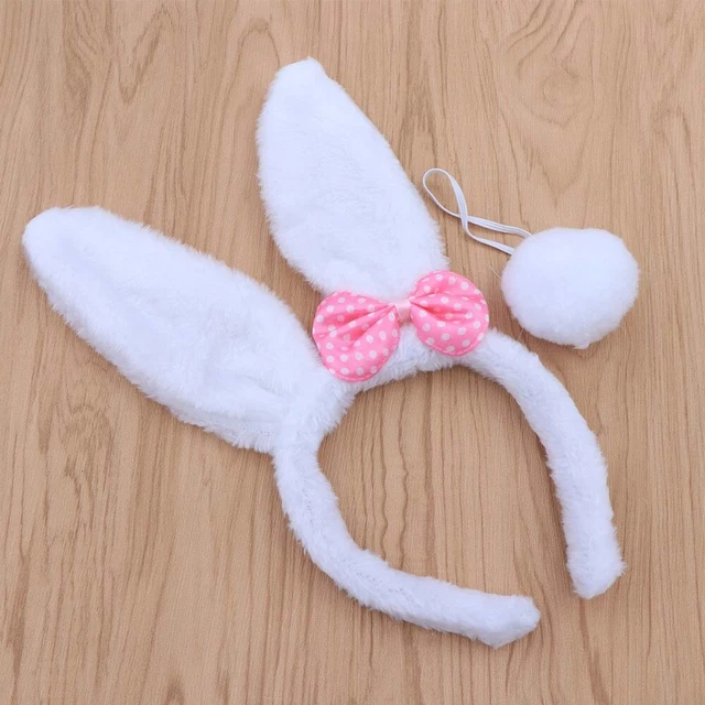 TOPTIE 6 Pezzi Fasce Per Orecchie Da Coniglio Pasquale - Foto 2