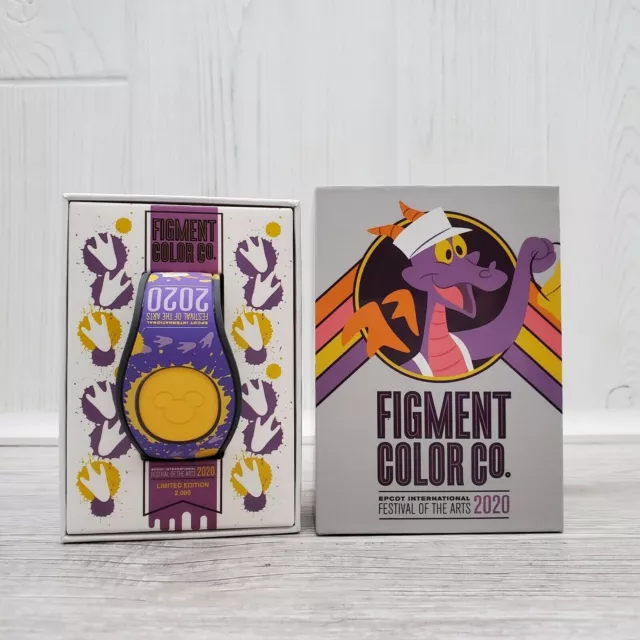 Disney Parks Epcot 2020 Figment Festival Of The Arts Magic Band