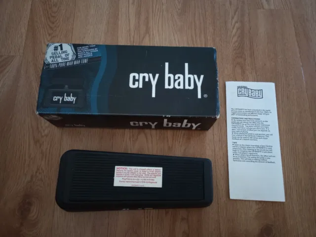 Dunlop GCB95 Cry Baby Wah Guitar Effects Pedal - Black.