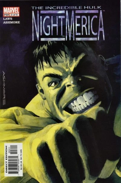 Incredible Hulk NightMerica #3 Marvel Comics October Oct 2003 (VFNM or Better)