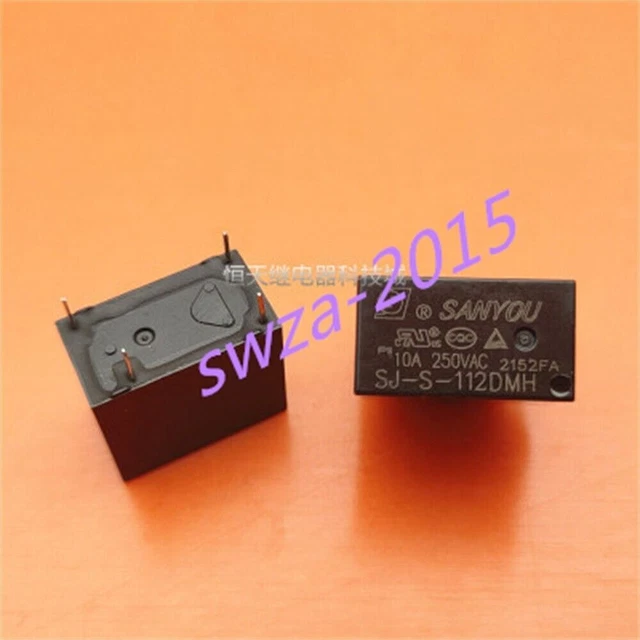 1pcs New SJ-S-112DMH Sanyou 10A relay #WD5