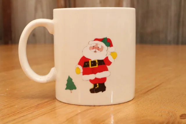 Santa Merry Christmas Otagiri Mug Good Shape Coffee Tea Collectible Gift Holiday
