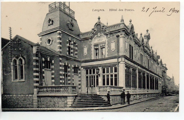Thème LA POSTE - Bureau de Poste - CPA 52 - LANGRES-  la poste 5