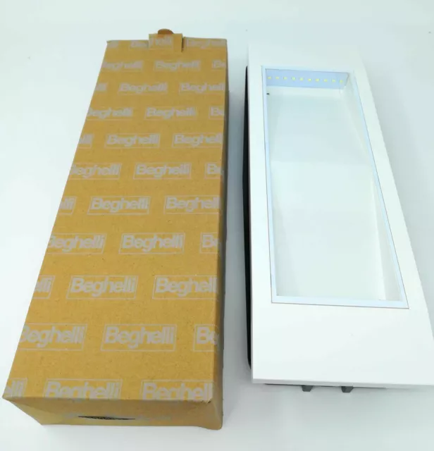 Lampada Emergenza Beghelli 1499 11W Incasso Parete Autonomia 8 Ore Led