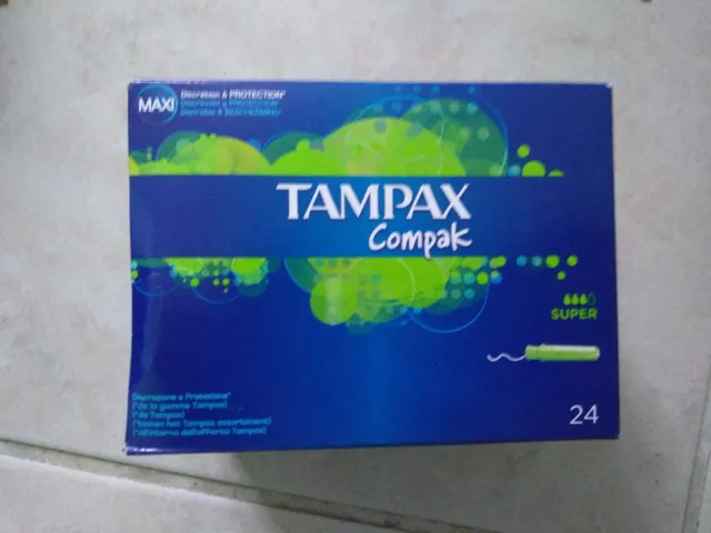 tampax tampon avec applicateur