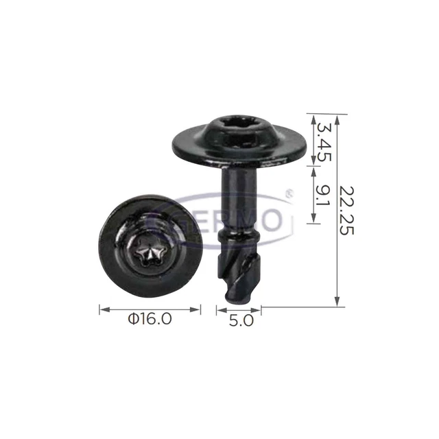thumbnail image 2 of 10er-Pack Motorschutzbefestigung: Halteklammern & Schrauben Für VAG Unterfahrschutz 2 of 4
