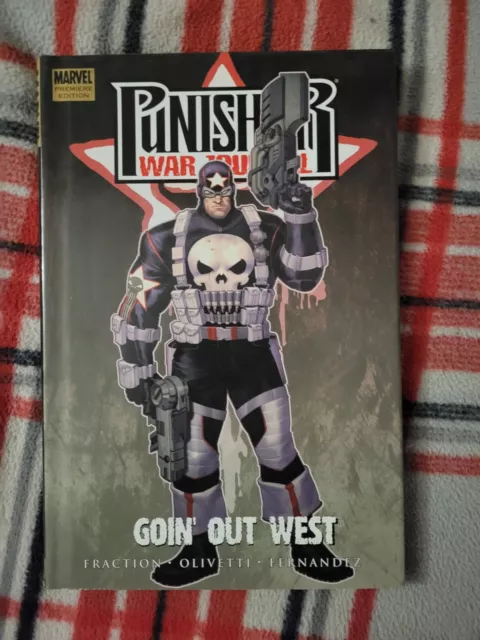 Punisher War Journal Vol 2 Goin' Out West Premiere Edition Hardcover HC...