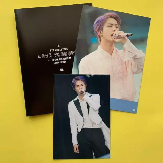 BTS LOVE SPEAK YOURSELF JAPAN EDITION photocard postcard set JIN