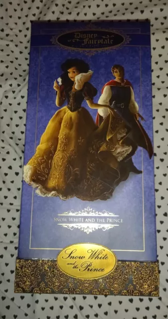 Disney Store Fairytale Designer Doll Set Limited Edition Snow White And Prince