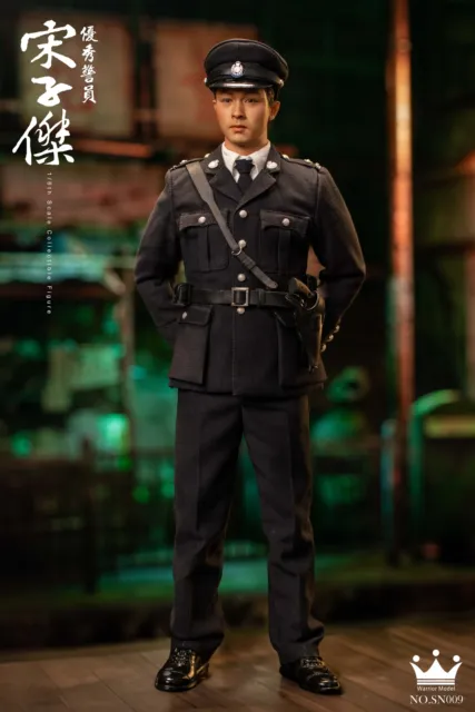 In Stock Warrior Model SN009 1/6 980s Royal Hong Kong Police Song Zijie Figure