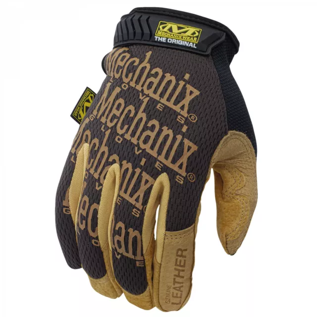 Mechanix DuraHide Original Handschuh Lederhandschuhe Khaki
