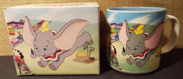 Walt Disney's Dumbo Coffee Mug Cup Discontinued