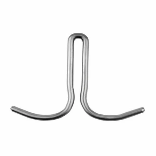 Component Hardware J77-4401 S/S Double Sliding Pot Rack Hook