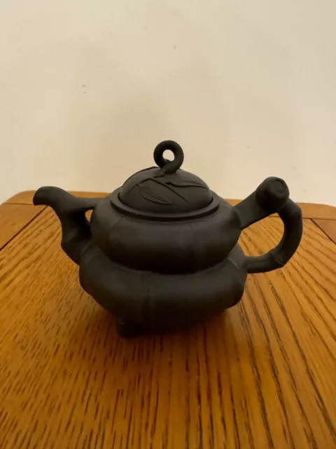 Signed 20th Century Yixing Zisha Buccaro Chinese Teapot