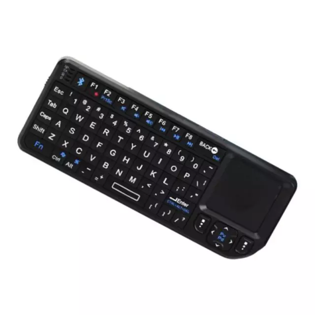 Rii i4 Mini Clavier Bluetooth avec pavé Tactile, Clavier sans Fil Portable  Blacklit avec 2.4G USB Dongle pour Smartphones, PC, Tablette, boîte de