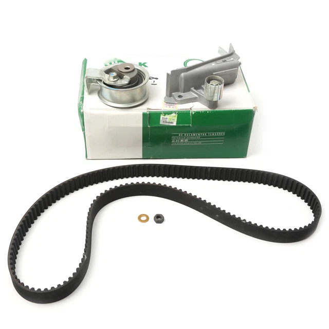 Timing Belt Kit Solid Tensioner Fit For VW Passat Audi A4 S4 1.8L AMB