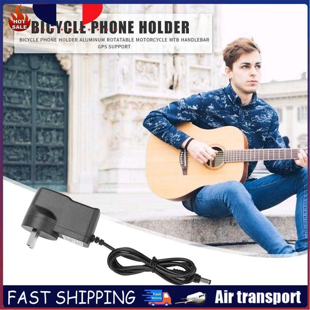 Alimentation de pédale d'effet de guitare avec câble 1 à 4 voies Adaptateur d'al
