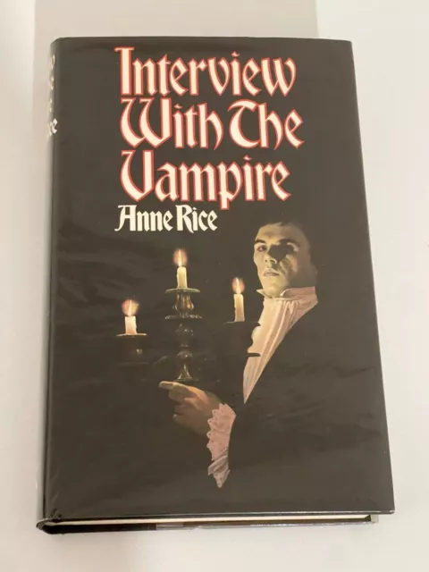 Anne Rice - Interview With The Vampire - 1976 UK 1st Edition - Signed Book Plate