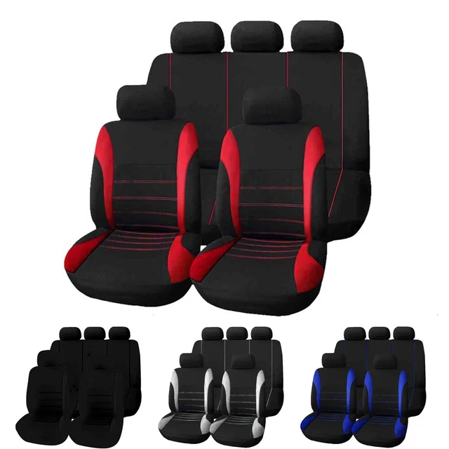Universal Auto Seat Covers for Car Truck SUV Van 5 Seater Front Rear Protector