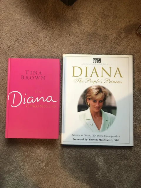 PRINCESS DIANA BOOK Bundle: The Diana Chronicles & ITN Tribute Charity ...