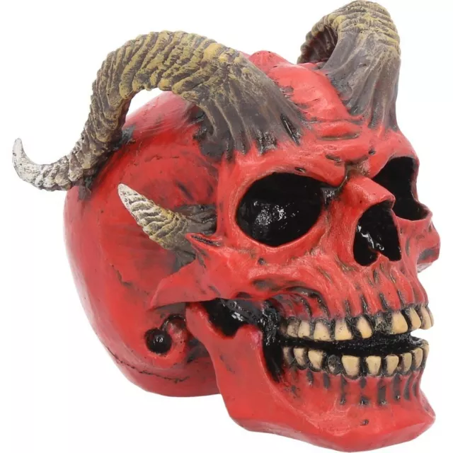 Nemesis Now Tenacious Demon Devil Skull Ornament Figurine Punk Biker Tattoo Gift