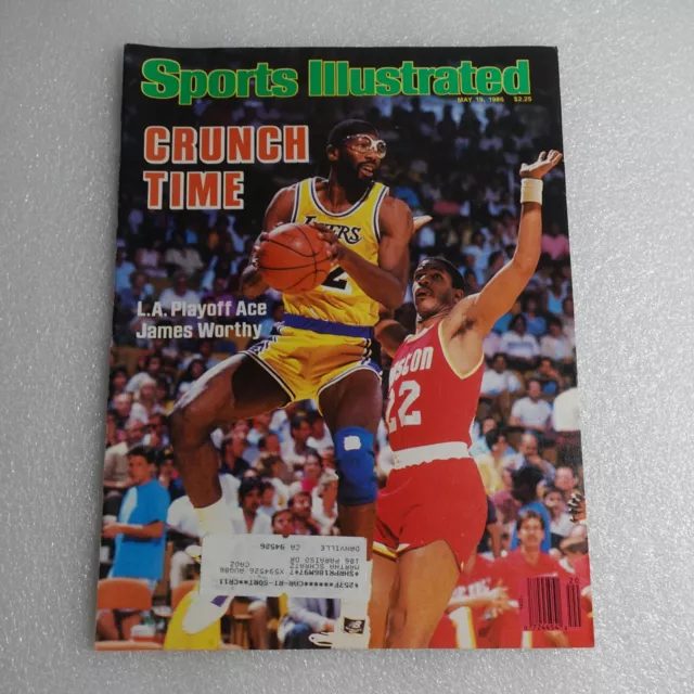 Vintage Print Ad James Worthy Windsor Canadian Whisky Sports Illustrated 5-19-86