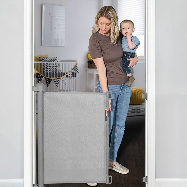 Retractable baby gate sales 180cm