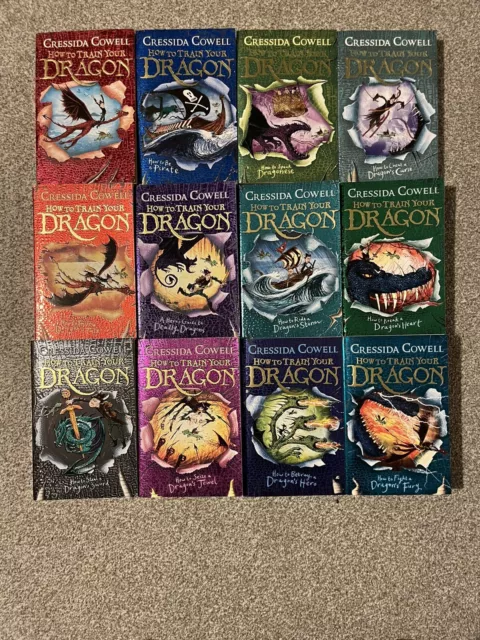 How To Train Your Dragon Book Collection (Books 1-12) by Cressida Cowell