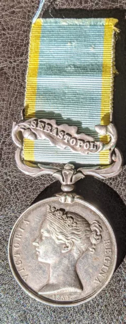 Crimea War Medal Named 4417 Luke Allen 50th Foot