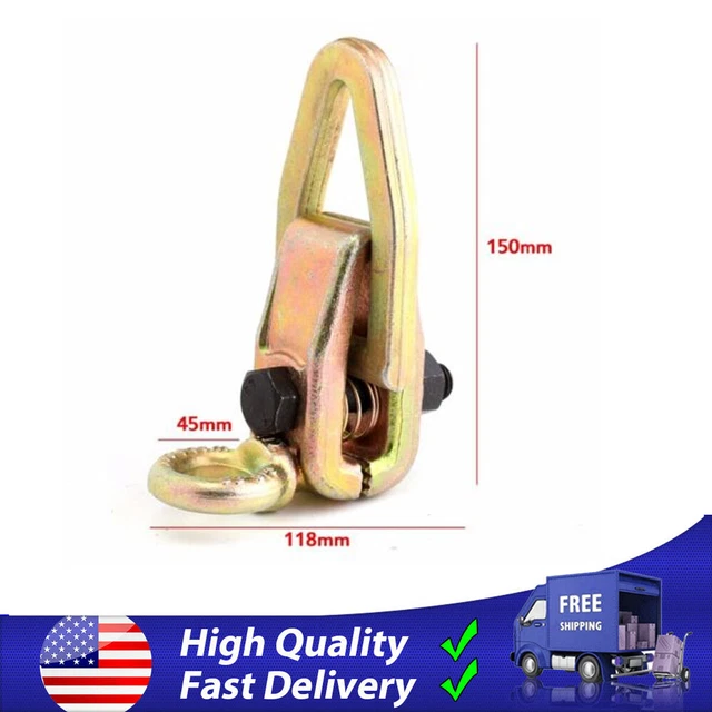 3 Ton TWO-WAY Frame Back Self-Tightenin​g Grips & Auto Body Repair Pull Clamp