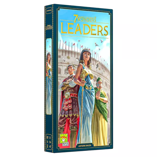 Asmodee 7 Wonders 2nd Édition : Leaders Expansion 3-7 Joueurs Board Jeux 10+