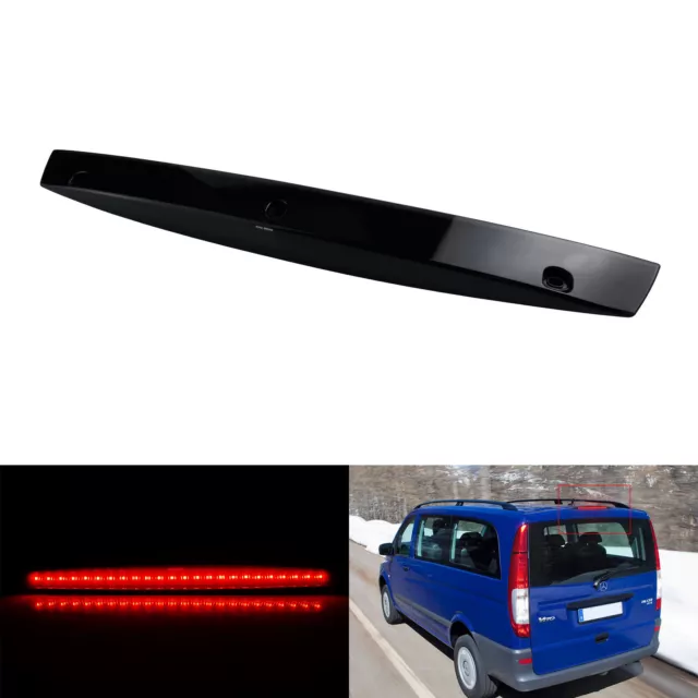 LED Feu de Stop Feux arrière freinage Noir Pour Mercedes Vito Viano W639 2003-14