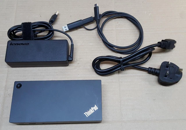 Genuine Lenovo ThinkPad USB-C Dock 90W AC Adapter - DK1633 Docking Station Power Supply